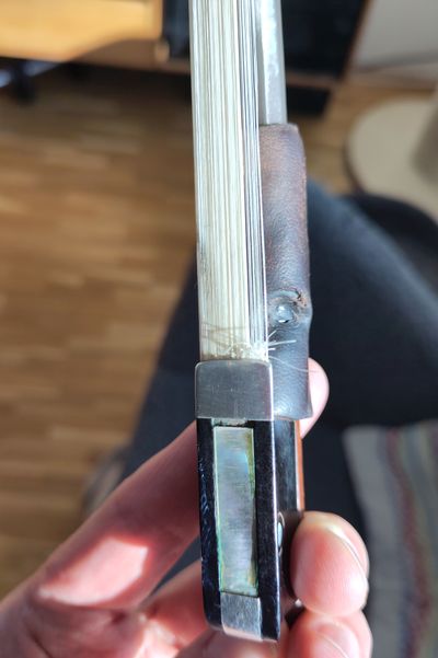 my bow after some months of practicing chops